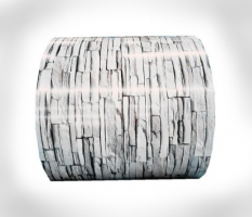 Colored aluminum coil