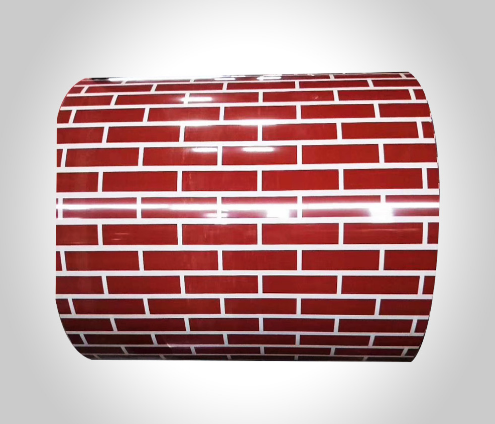 Colored aluminum coil